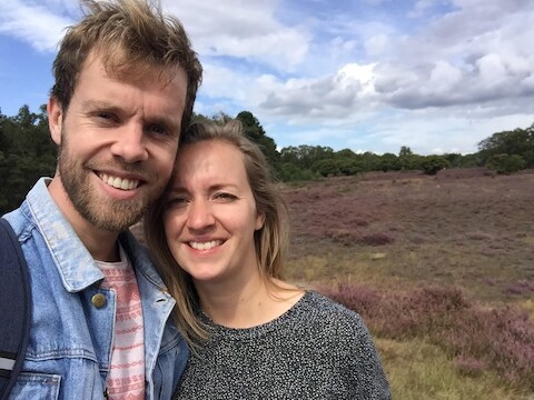 Daan Sinkelda en Nelleke Kranenburg, afgehaakte zoekers naar een koophuis in Amersfoort.