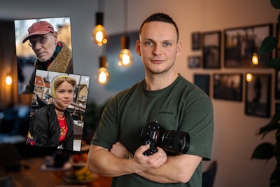 Van het meisje op Urk tot de oude man met wandelstok: Nardo (34) geeft ‘normale mensen’ een gezicht