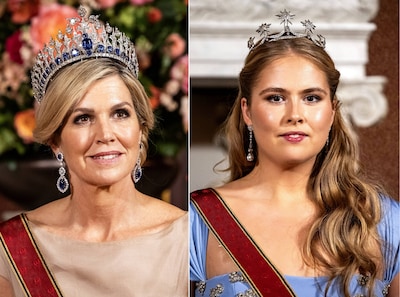 Koningin Máxima pakt met diadeem groots uit bij st