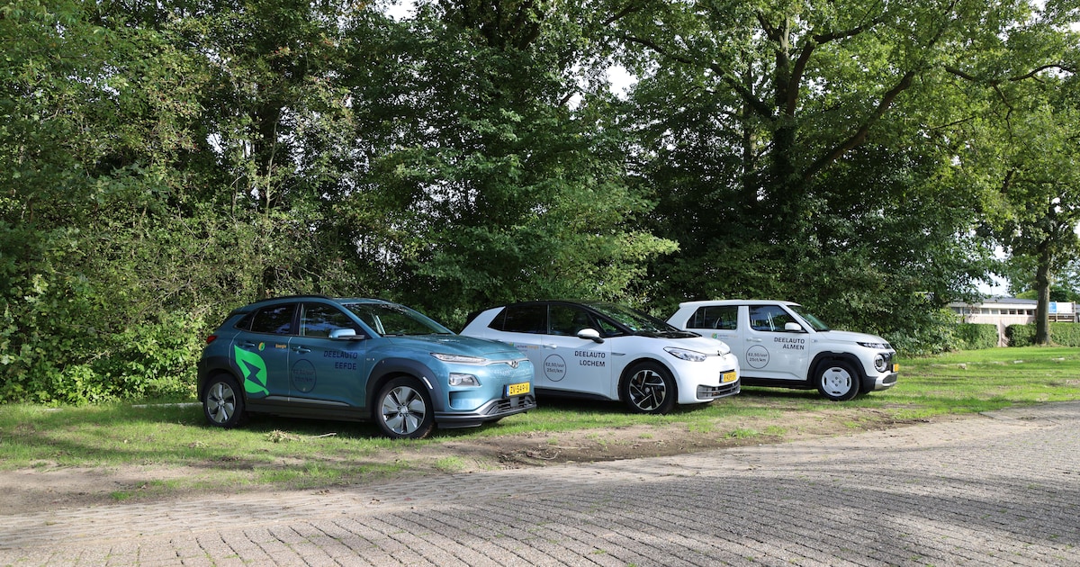 Nieuwe elektrische deelauto centraal tijdens energiemarkt in Laren