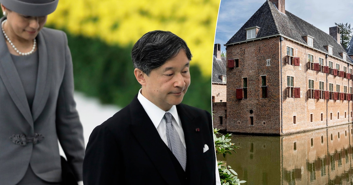 Japanse keizer en keizerin arriveren in Nederland en logeren op deze plek in Apeldoorn