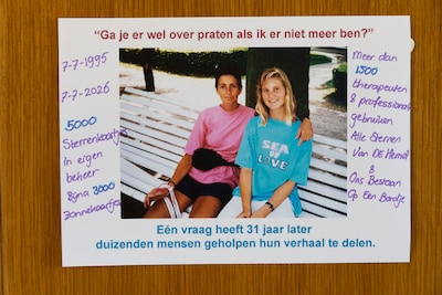 Daisy verloor haar moeder op haar 19de, nu helpt ze anderen omgaan met verlies