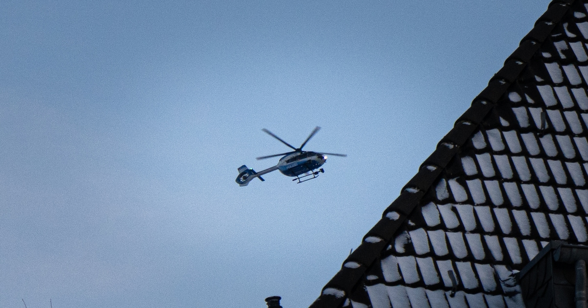 Politiehelikopter helpt vanuit de lucht zoeken naar jonge vrouw (19) in Amersfoort