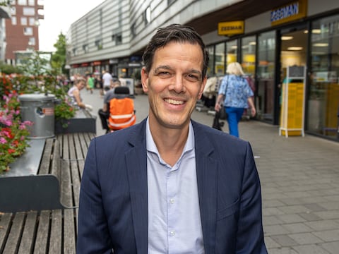 Jeroen Nagelmaeker, voorzitter van winkeliersvereniging Stadshagen.