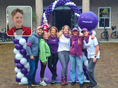 Theun (12) uit Amersfoort leeft al tien jaar met zware epilepsie, daarom doet zijn moeder mee aan Ep