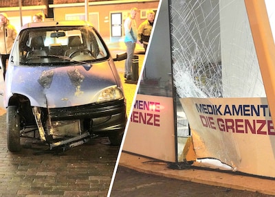 Brommobiel rijdt raam van drogisterij aan gort in Meppel: ‘Ik schrok wel even’