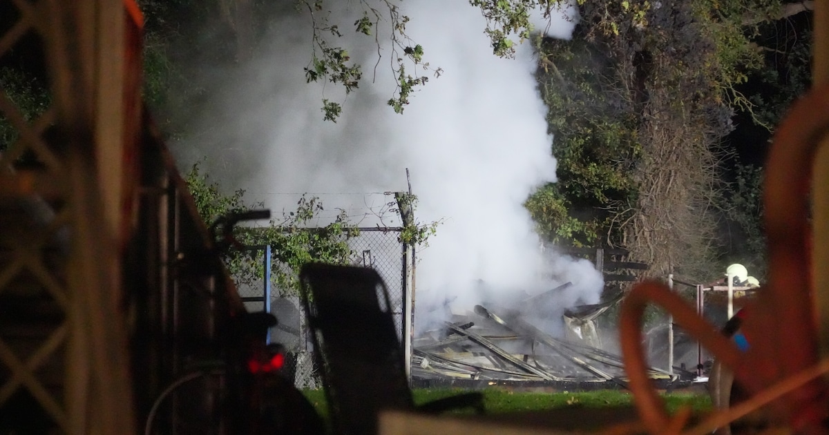 Brand in schuur in Ane snel geblust