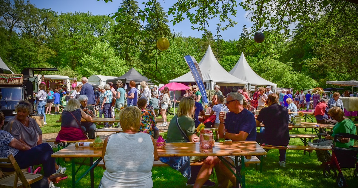 Landgoed Het Laer decor voor driedaagse Pinksterfair