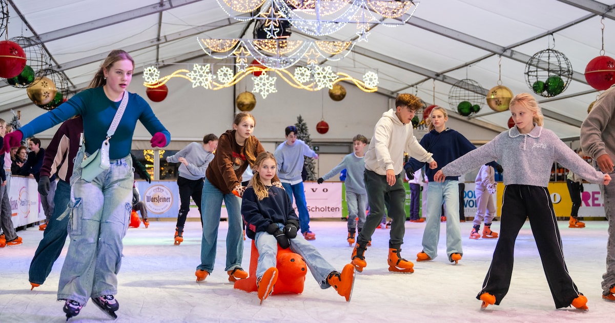 Succesvolle ijsbaan komt terug: nog drie winters pret op het Kinkelplein