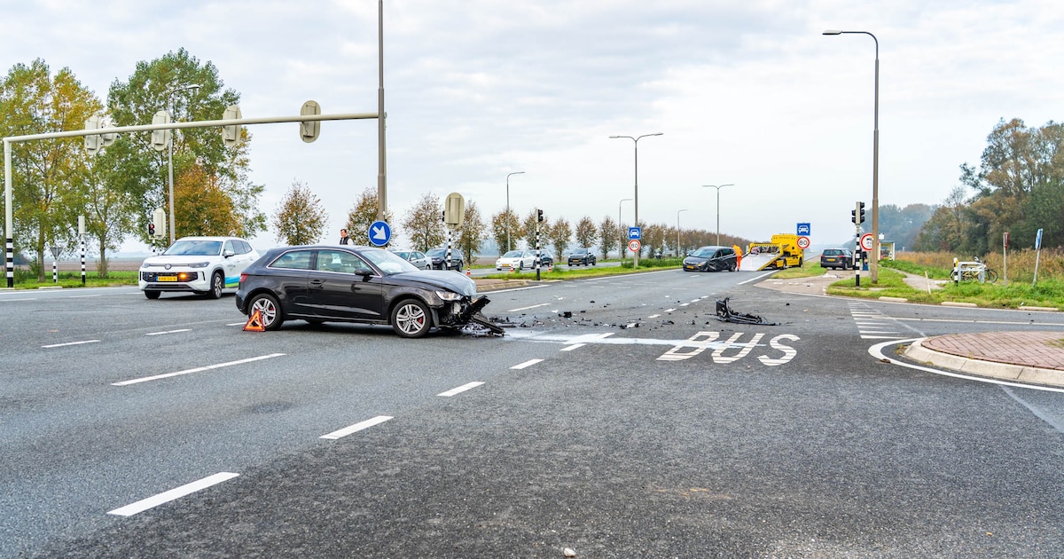 Ongeval met letsel op Larserweg in Lelystad