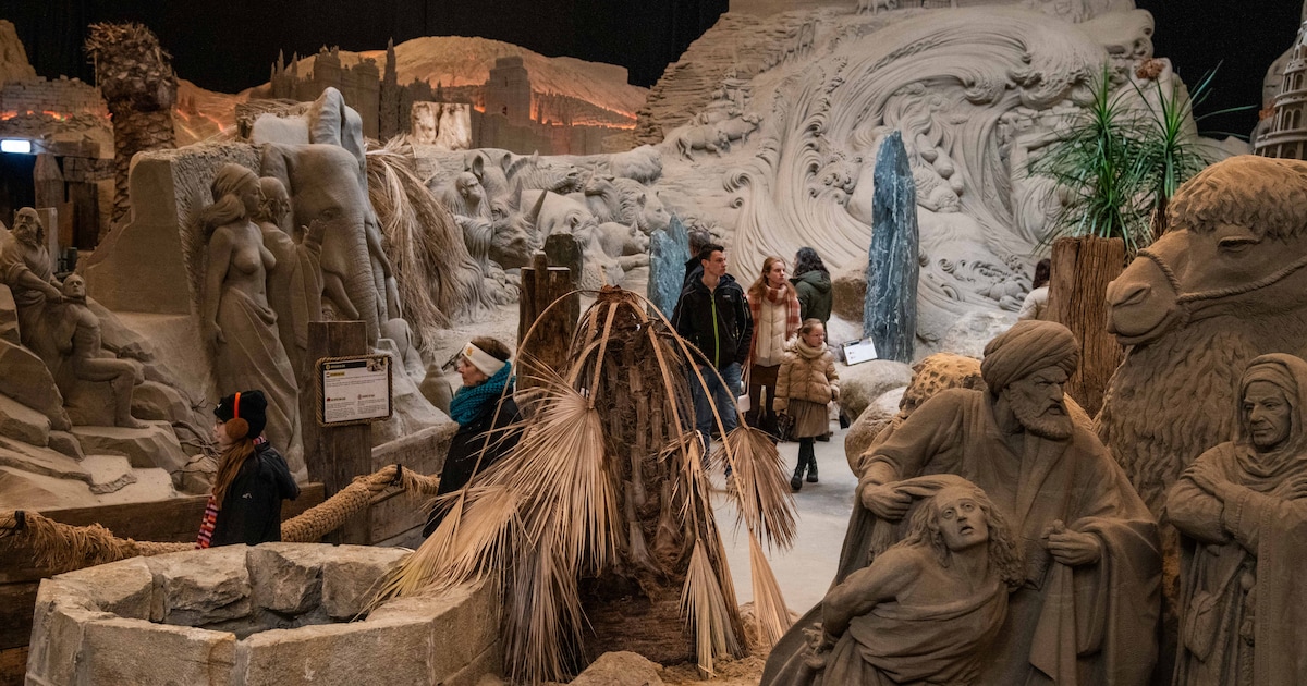 Bij Zandverhalen waai je als een korrel door de wereld van de Bijbel heen