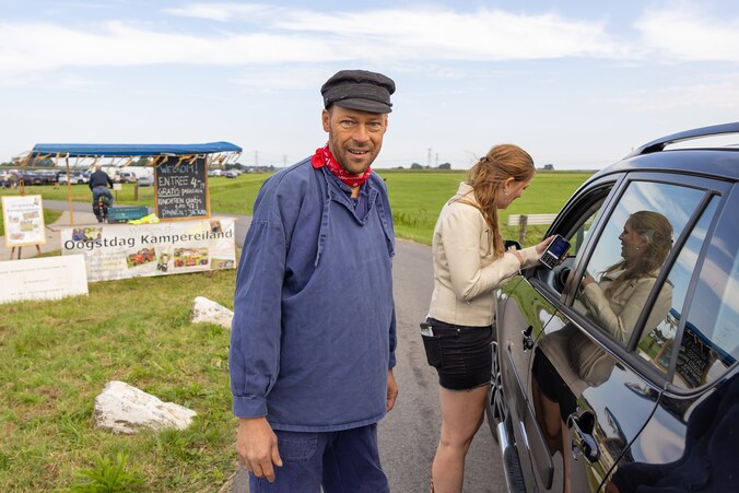 Erwin geeft de touwtjes van het Oogstfeest met een gerust hart door ...