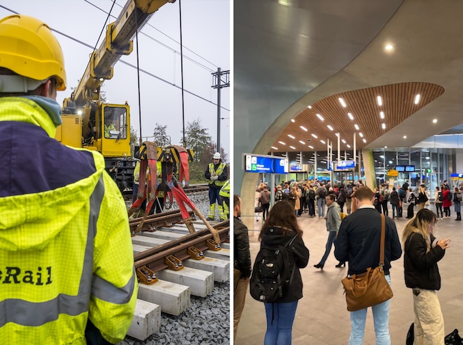 Flinke drukte verwacht op station Arnhem: ‘Vergelijkbaar met vanochtend ...