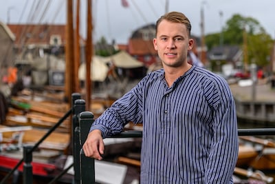 Visboer Jordy Ruizendaal over derbytradities in Spakenburg: ‘Heb zelf nog nooit van de ‘Blauwen’ ver