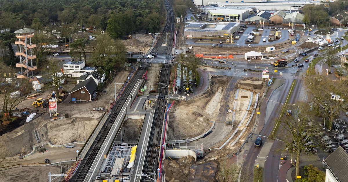 Werk aan stationsomgeving Nunspeet gaat laatste fase in