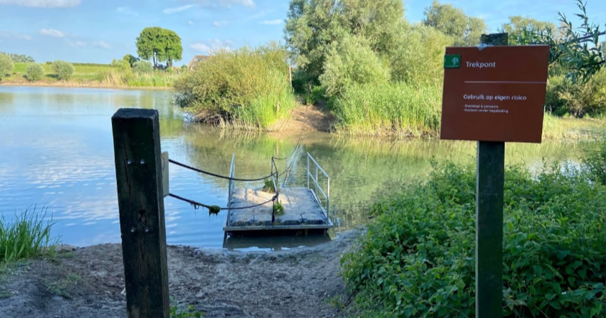 Dit trekpontje dreigt te verdwijnen, maar niet als het Dirk en Inge ligt