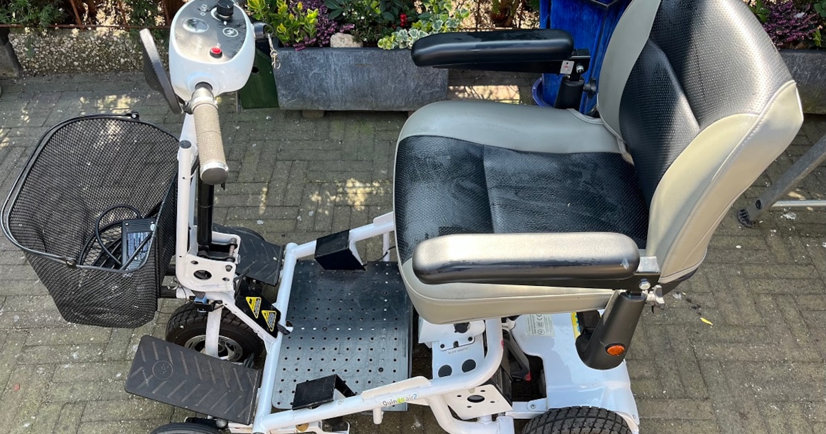 De reden waarom hij een scootmobiel roofde, is wel een heel droevige