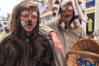 Speurtocht met Pasen: op zoek naar gouden eieren in de binnenstad van Steenwijk