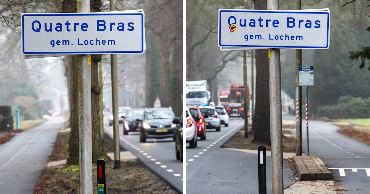 Even niet opletten en je bent deze buurtschap al weer uit: ‘Vreemd’