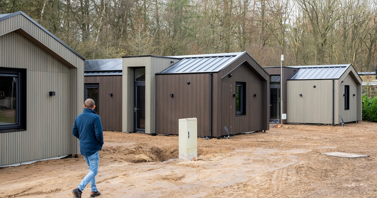 De laatste rechtszaak moet nog worden gevoerd, maar park Het Vossenhol zet nieuwe lodges al in etala