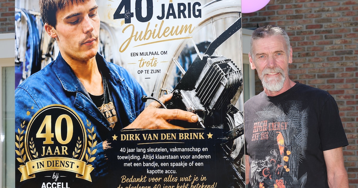 Dirk (63) werkt precies 40 jaar bij fietsenfabrikant, een paar uur later is het bedrijf officieel fa