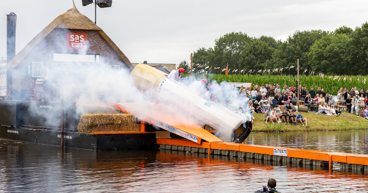Fiets ’m erin zorgt voor spektakel in Staphorst