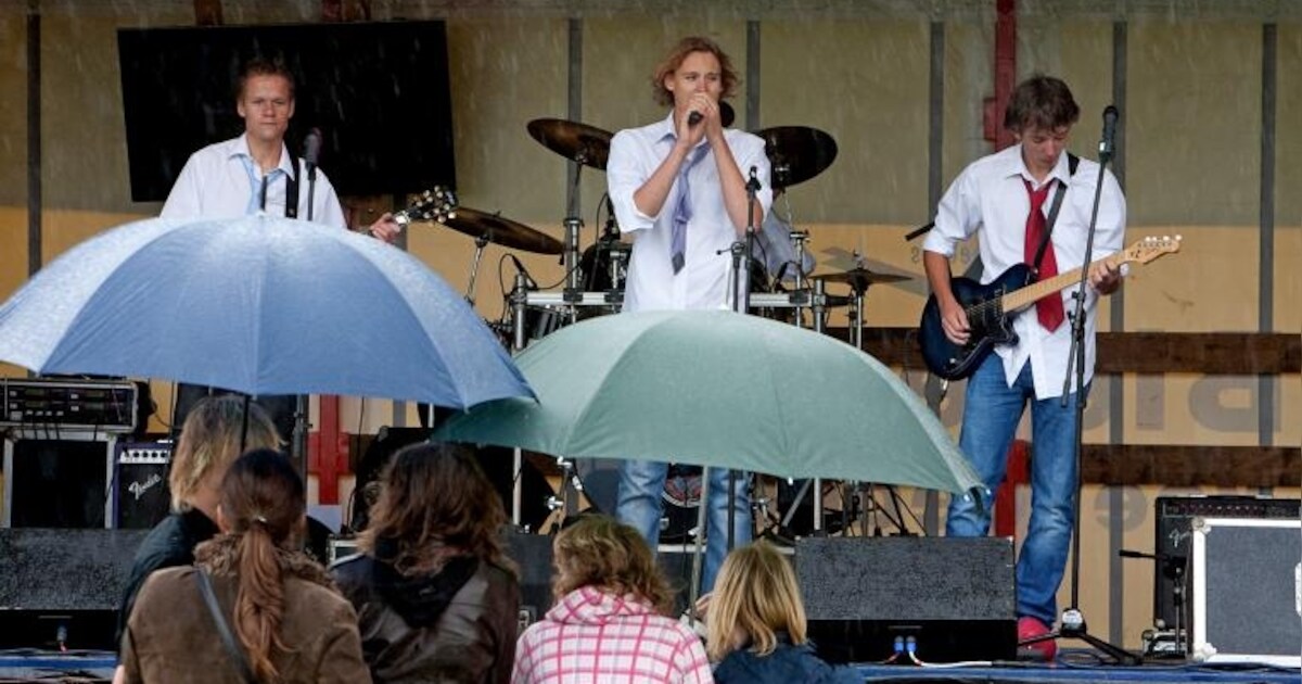Regen deert Grøsrockers niet