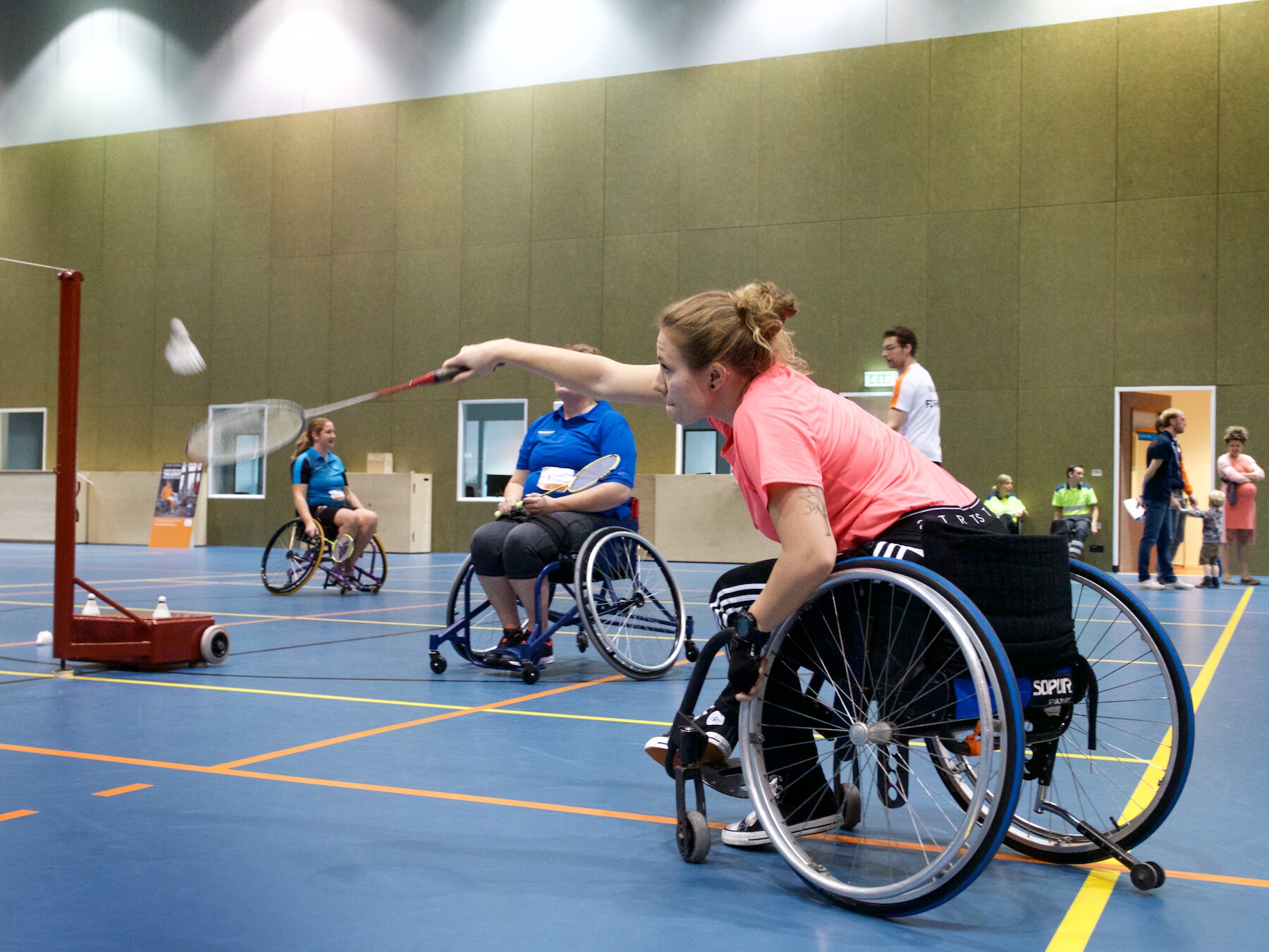 Veertig deelnemers voor paralympische talentdag op Papendal
