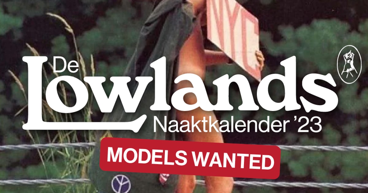 Lowlands zoekt naaktmodellen voor kalender, aanmeldingen stromen binnen ...