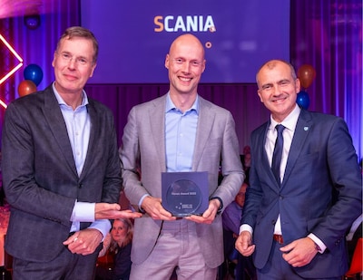 Logistieke Scania-tak valt in prijzen bij jaarlijks Havendiner van Port of Zwolle