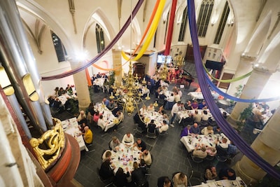 Voor de vierde keer een diner in de Grote Kerk in Epe voor het goede doel