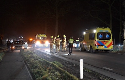 Gewonde bij crash met drie auto’s in Nijkerk