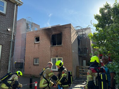 Hevige, korte brand bij centrum Deventer: ‘Ik dacht, what the fuck is dit?’