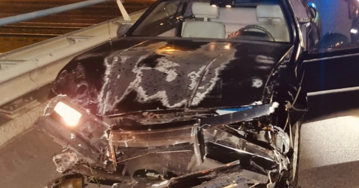 Op kale velgen de A50 op: spookrijder laat ‘ware ravage’ na