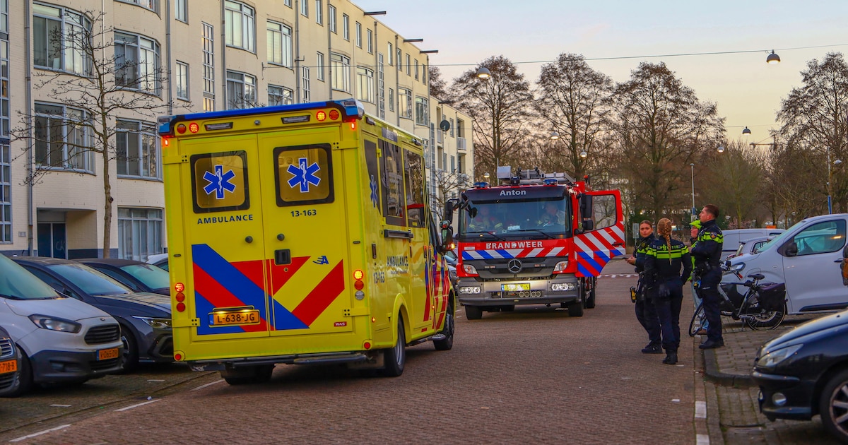 Bewoner gecontroleerd na brand aan de Chestertonlaan in Amsterdam