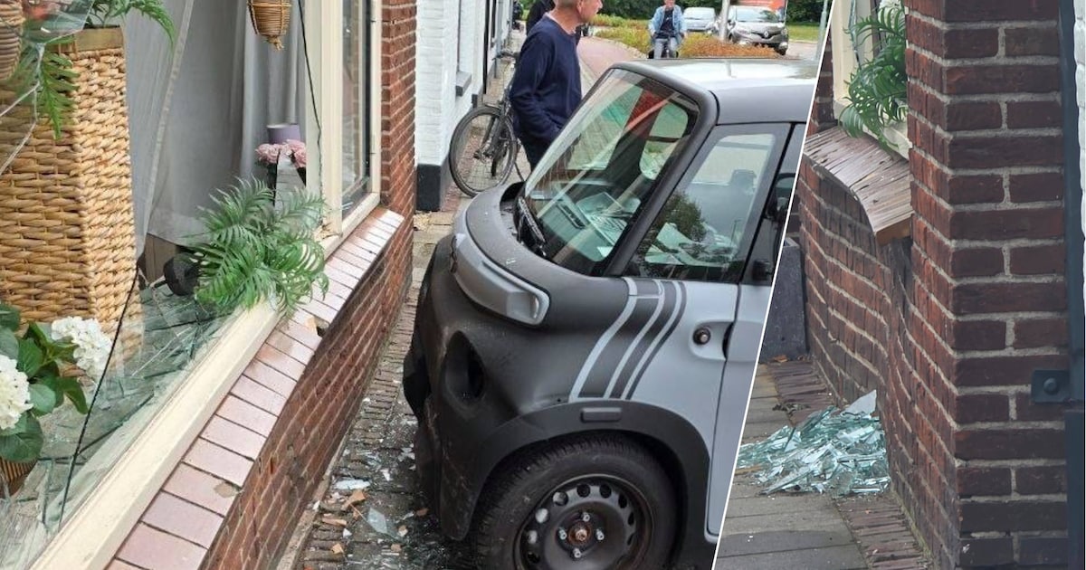 Cecilia’s man wordt bijna geschept op zebrapad, dan ramt 45km-auto hun huis