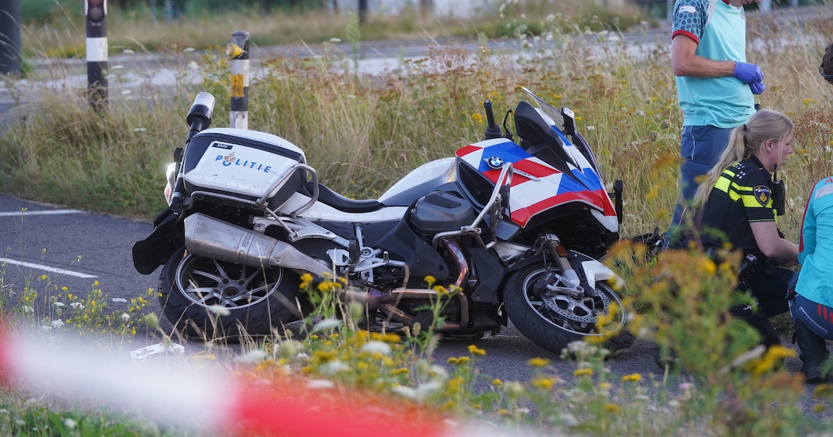 Motoragent gewond bij achtervolging van scooter in Deventer