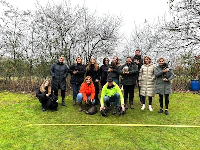 Eerste editie ‘Teckel Spelen’ succesvol en jubileum voor Aaltense vriendinnen