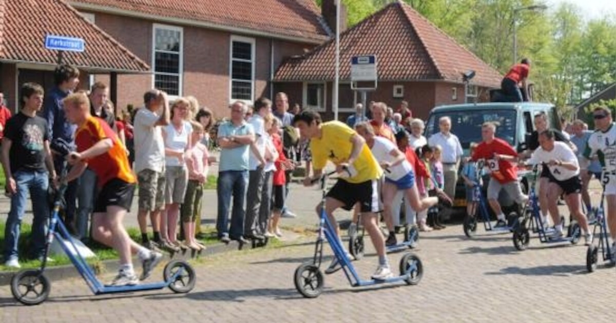 Creil het fanatiekst bij de steptocht | Noordoostpolder