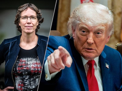 Kirsten Verdel staat al 500 dagen op en gaat slapen met Donald Trump: ‘Hij zit de rit niet uit, onmogelijk’
