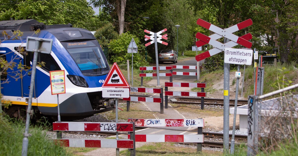 Wandelaars en fietsers opgelucht: historische spoorovergang in Soest blijft, maar verhuist en wordt 