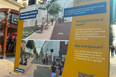 360 graden beelden: de Hamburgerstraat gaat volledig op de schop en de gemeente wil jouw mening wete