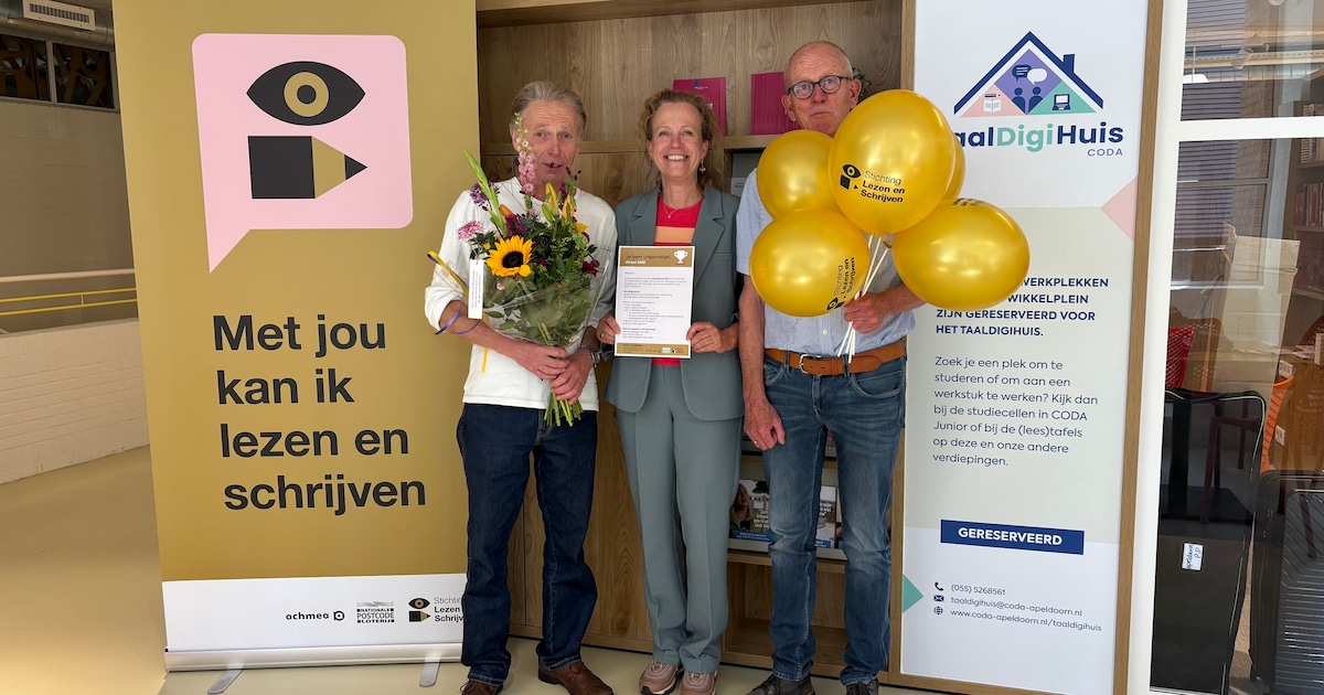 Apeldoorner René leerde pas later begrijpend lezen en schrijven, nu is ...
