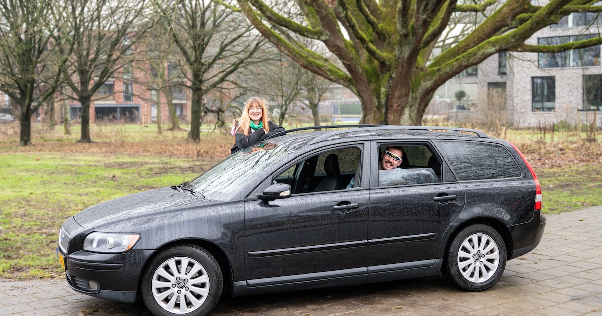 ‘Dikke Volvo’ is de droomauto van Jorrit en Freya: ‘Ik dacht altijd: als ik later groot ben wil ik e