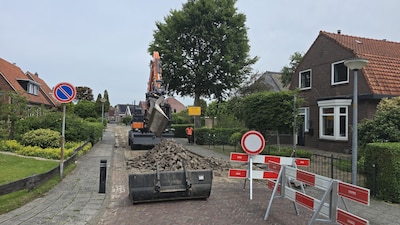 Werkzaamheden aan Bergweg en Tussenweg in Tuk van start