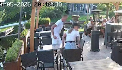 Eigenaar toont hoe stel op terras stiekem wegrent zonder te betalen, veel lezers begrijpen dat wel