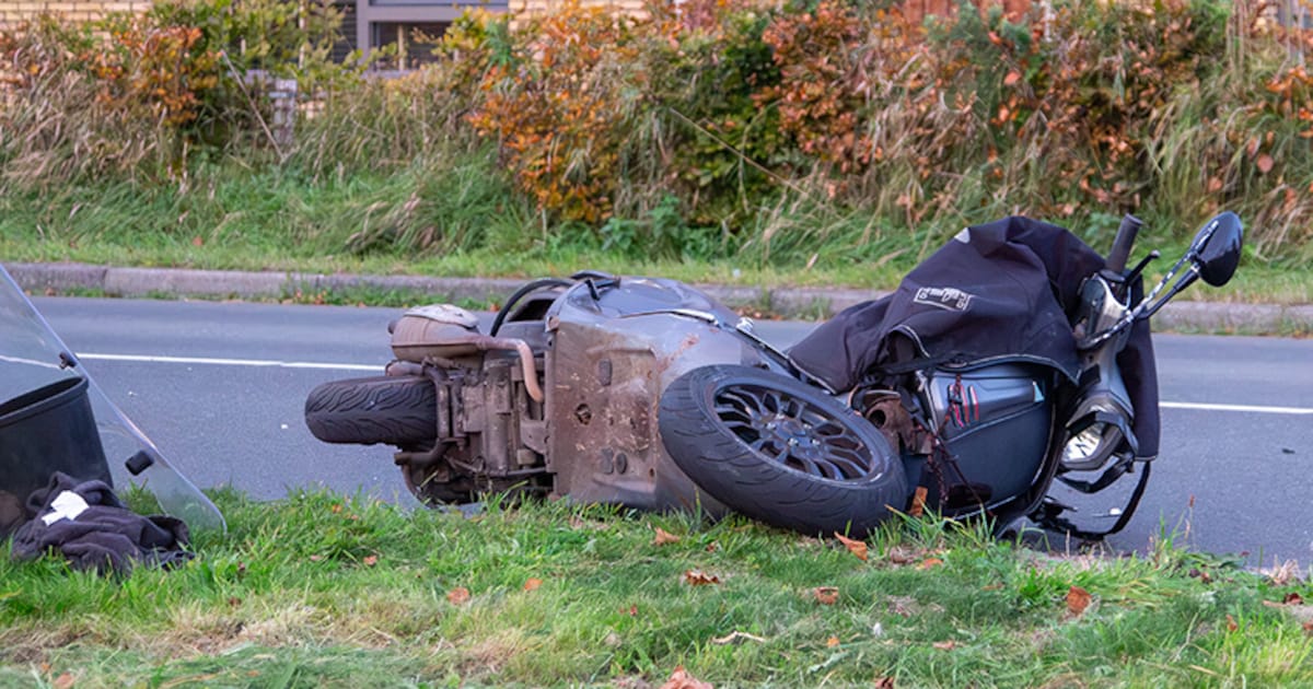 Scooterrijder zwaargewond door ongeval in Almere: automobilist reed mogelijk onder invloed