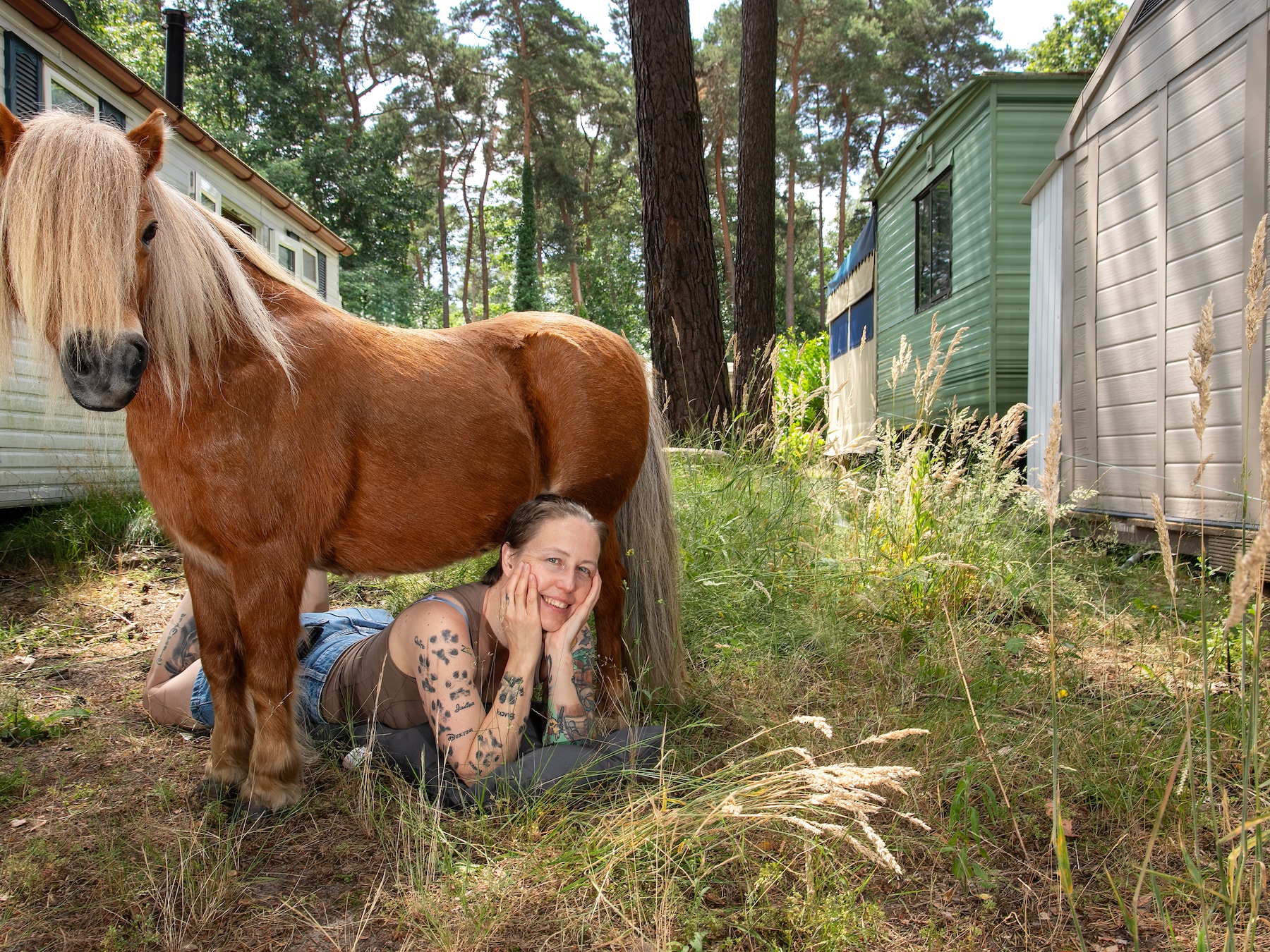 Scarlett vond haar pony Tommy dood in de wei en wist meteen: ik laat hem opzetten