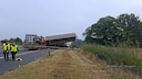 Meerdere voertuigen betrokken bij groot ongeval A73 Belfeld