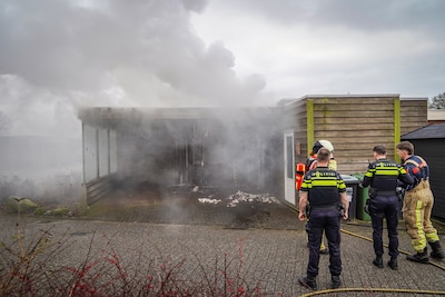 Hond overleden bij woningbrand in Emmen